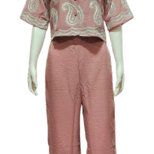 Dusty Rose Paisley Co-Ord Set